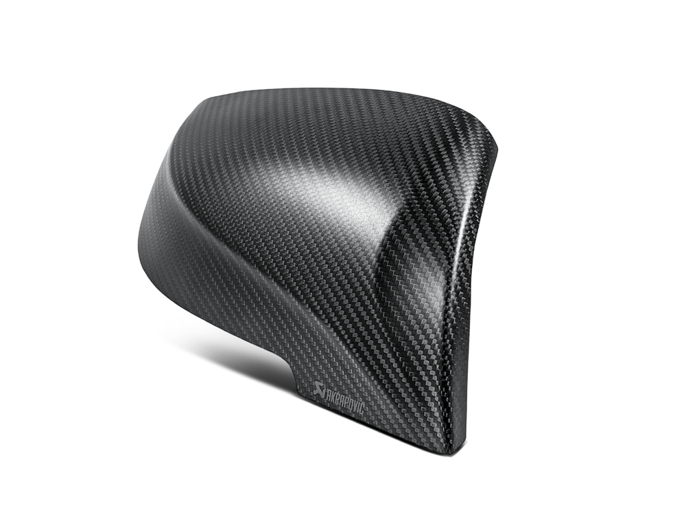 Akrapovic Carbon Fibre Mirror Cap Set - Matte for BMW M2/M140i/M240i/340i/440i (F87, F2X, F3X)